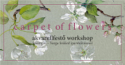 Carpet of Flowers -Akvarellfestő workshop